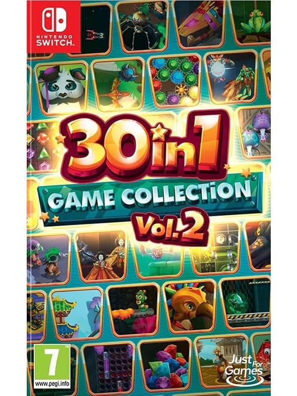 Produktfoto för 30 in 1 Game Collection: Vol 2 (Code In Box) (Switch)