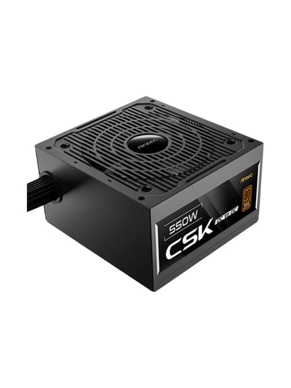 Antec CSK550DC - power supply - 550 Watt Strömförsörjning - 550 Watt - 120 mm - ATX 2.52 - 80 Plus Bronze certificate