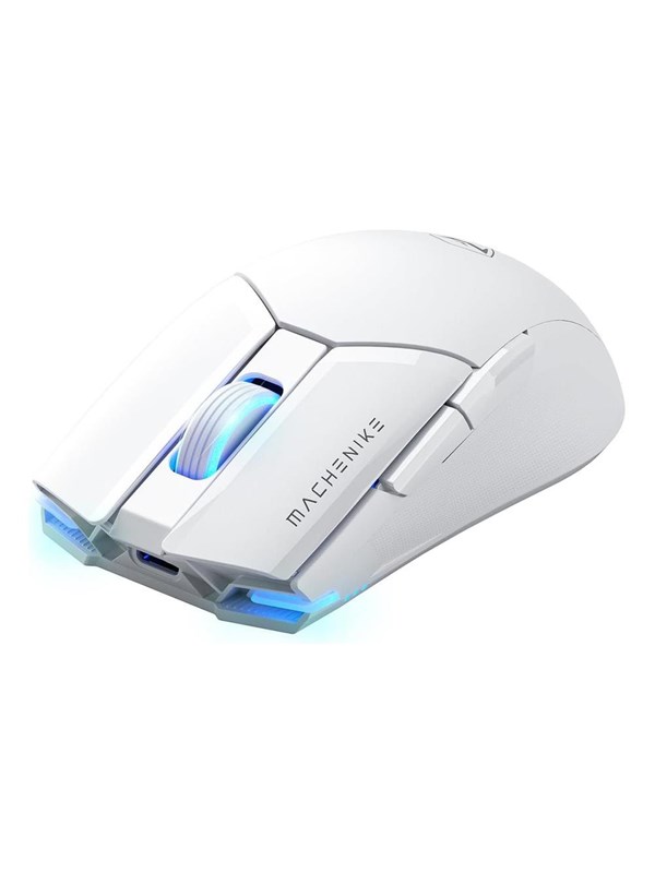 Machenike M7 Pro Wireless Gaming Mouse - White - 6 knappar - Vit