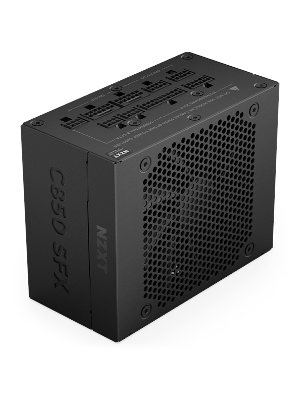 NZXT C850 SFX Strömförsörjning - 850 Watt - 92 mm - ATX 3.1 - 80 Plus Gold certificate