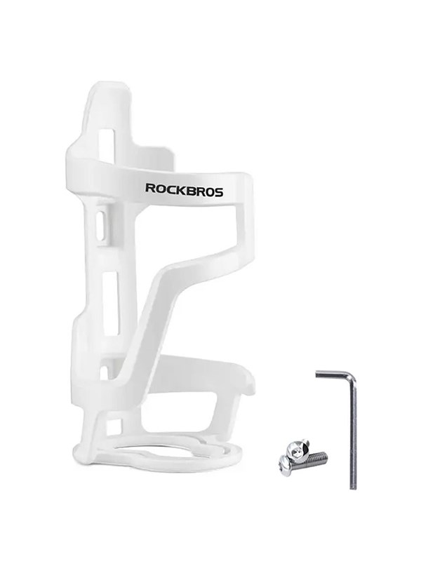 Rockbros 31210012002 bicycle bottle holder - white