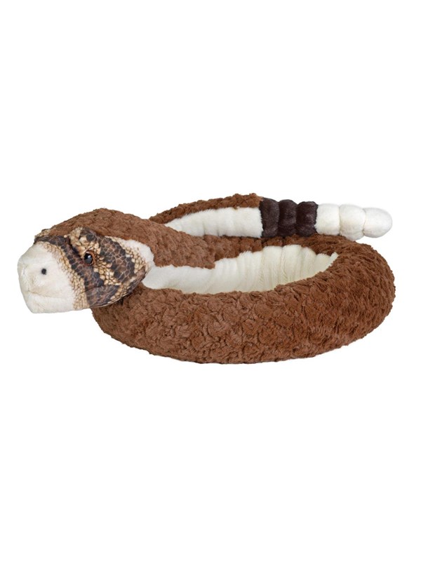 Wild Republic Plush Toy Luxury Snakes 137 cm Rattlesnake - Köp för SEK 118 - Spara 33%