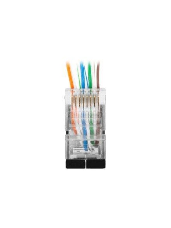 Lanberg network connector - Silver