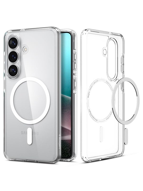Produktfoto för Spigen Ultra Hybrid MagSafe Skal till Samsung Galaxy S26 - Transparent/Vit