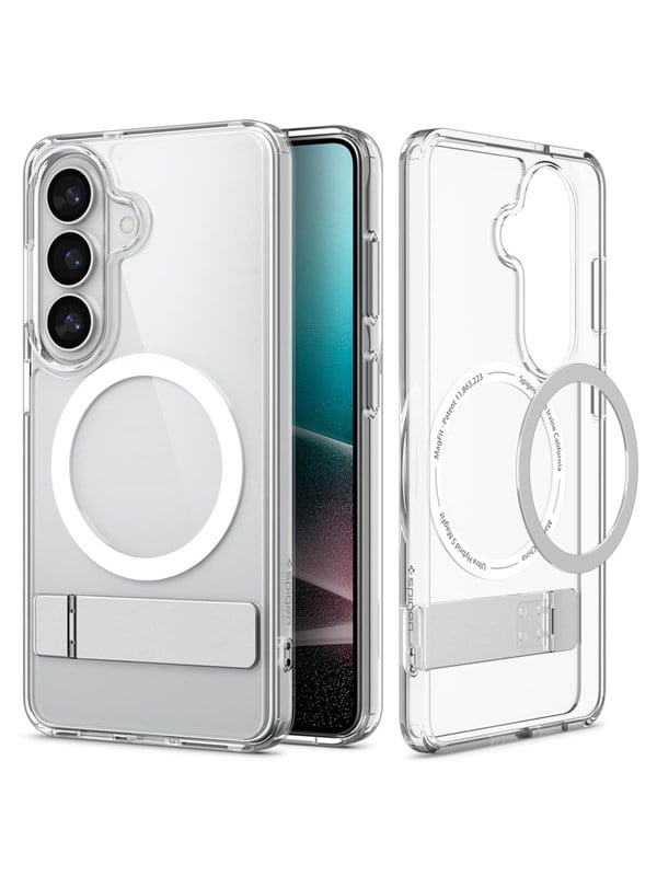 Produktfoto för Spigen Ultra Hybrid S MagSafe Skal till Samsung Galaxy S26 - Transparent/Vit