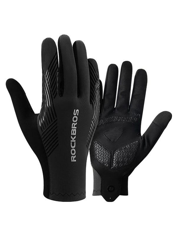 Rockbros cycling gloves spring/summer/autumn full size: XL - black