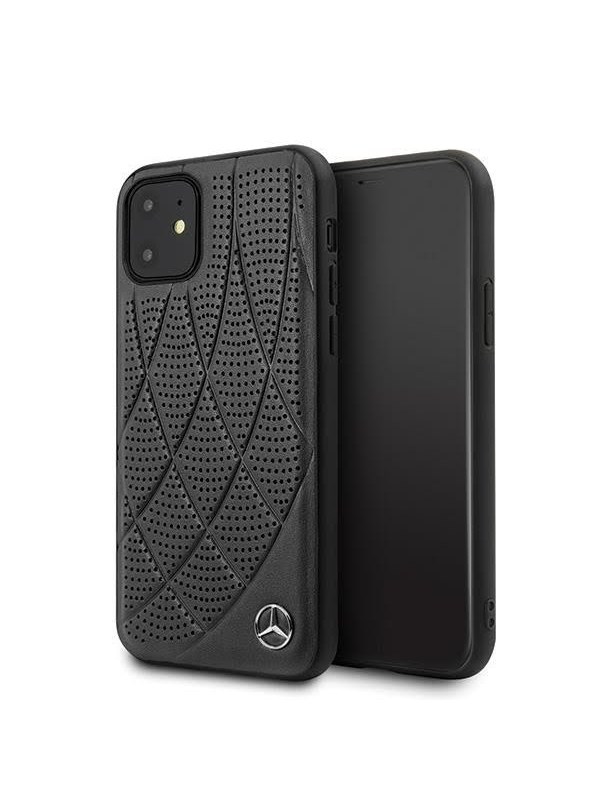 Mercedes Bow Line iPhone 12 mini Case - Black