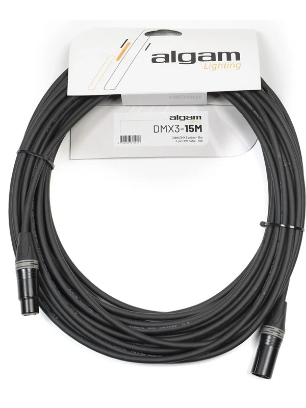 Algam Lighting DMX 3 Pin - 15 m.