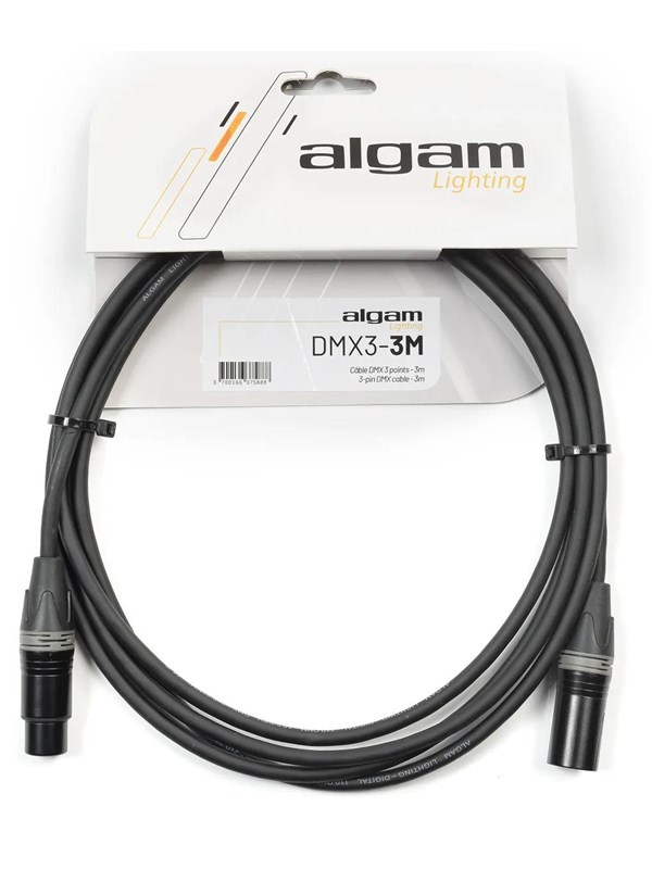 Algam Lighting DMX 3 Pin - 3 m.