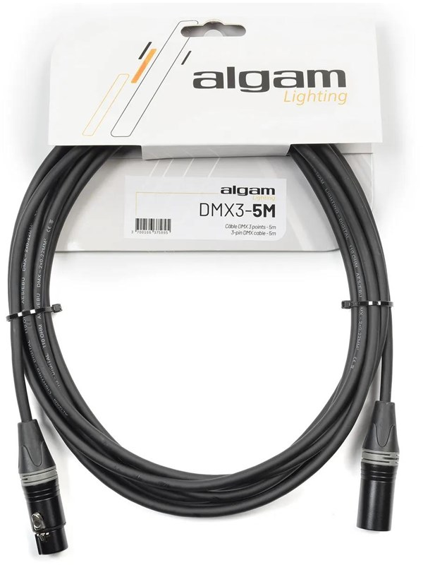 Algam Lighting DMX 3 Pin - 5 m.