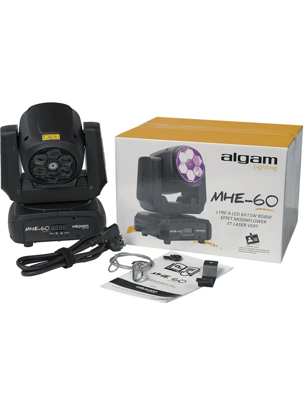 Algam Lighting Wash- och lasereffekt 6 x 15W RGBW LED