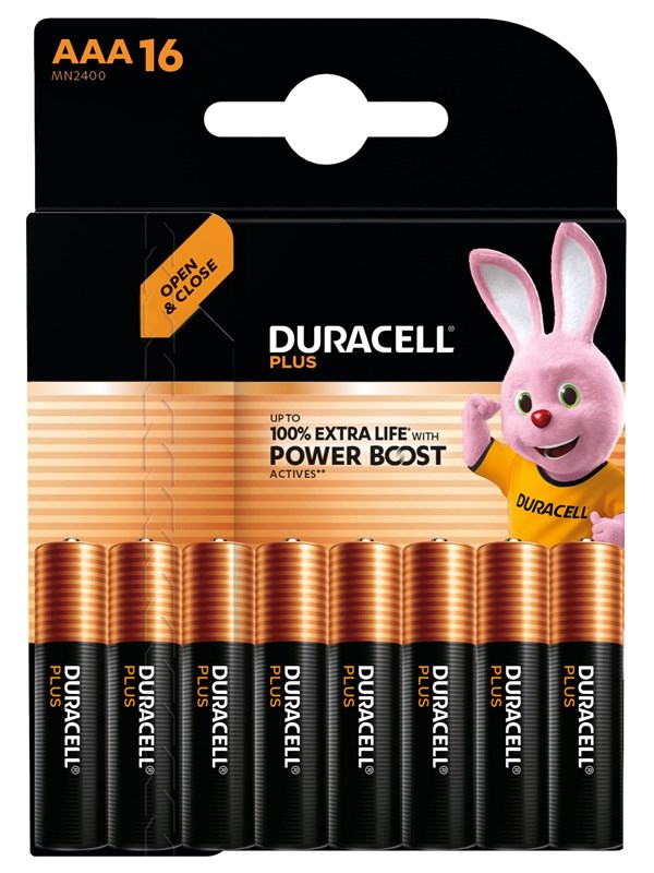 DURACELL Plus AAA (16-Pack)