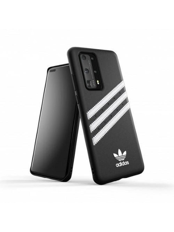 Adidas OR Moulded PU Case for Huawei P40 - Black & White