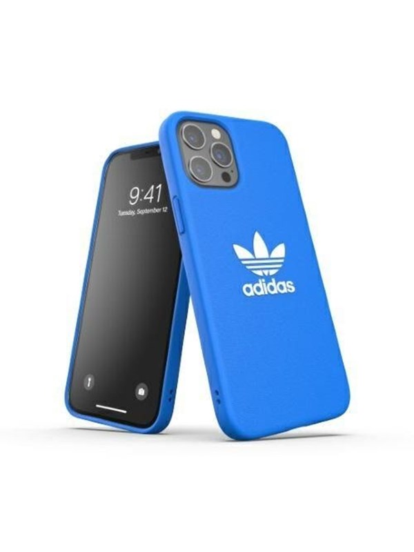 Adidas OR Molded Case Basic for iPhone 12 Pro Max - Blue & White