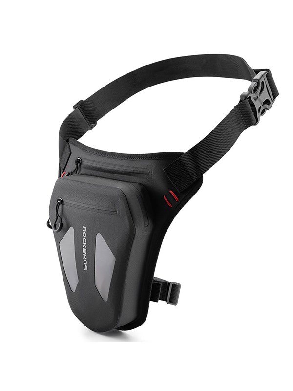 Rockbros Motorcycle Bag for Leg Thigh Waist Shoulder - Black