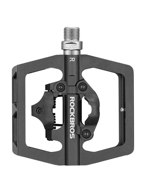 Rockbros PD15-BK Aluminum Alloy Bicycle Pedal Set - Black