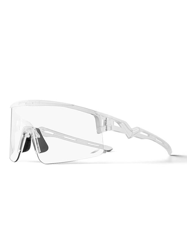 Produktfoto för Rockbros Photochromic Cykelglasögon med UV-skydd - Vit