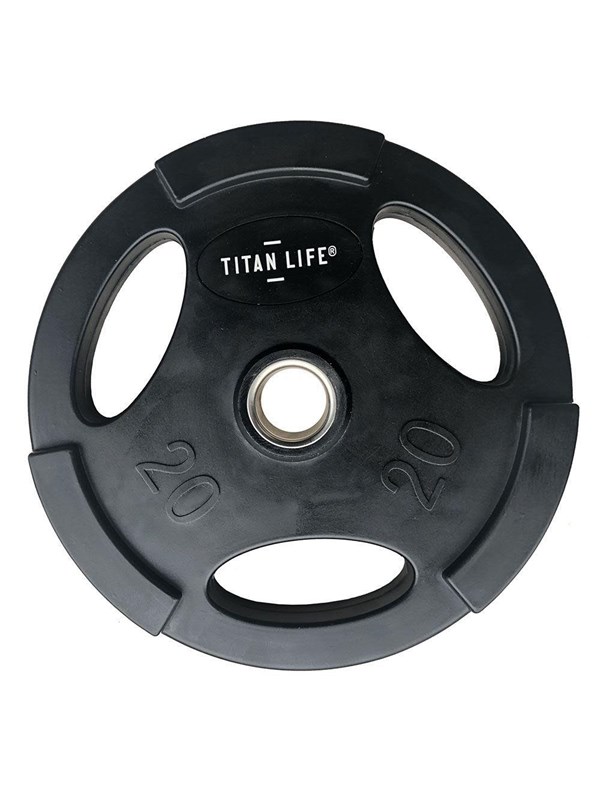 TITAN LIFE Weight Disc 20 kg Rubber