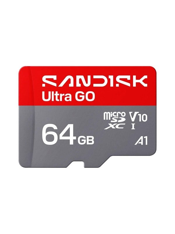 Sandisk microSD Ultra Go minneskort 64 GB – 140 MB/s