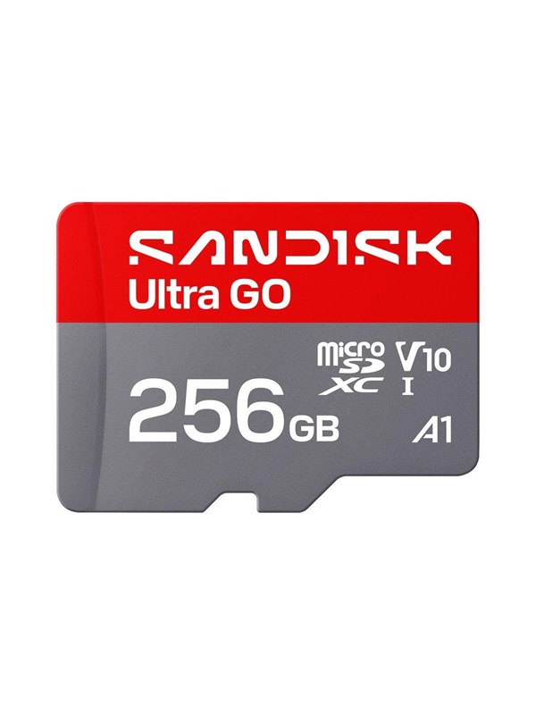 Produktfoto för SanDisk Ultra GO microSD UHS-I minneskort – 256GB