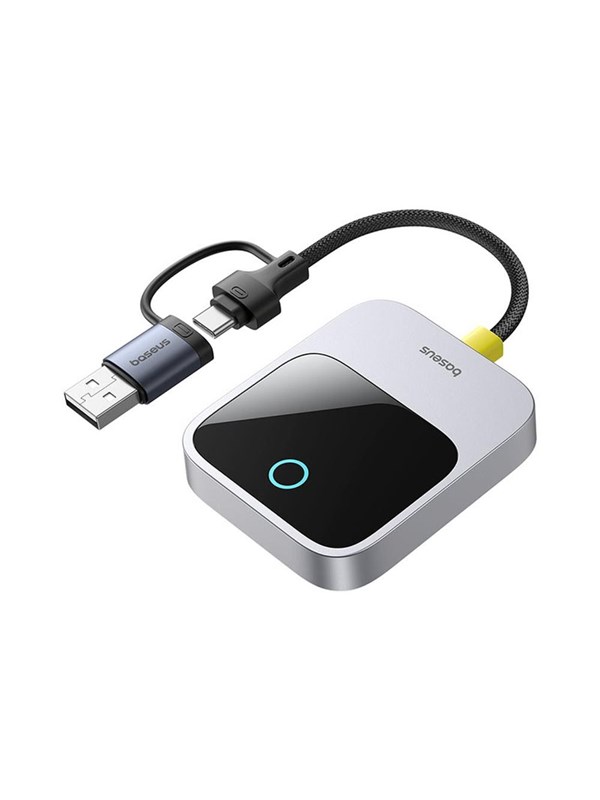 Baseus SafeJourney Series Wireless CarPlay Adapter - Gray