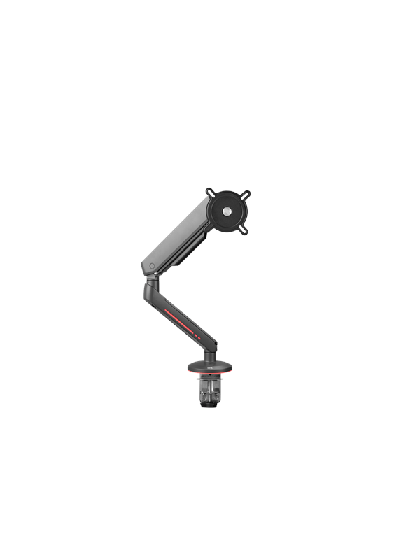 ONEFORALL Experience Gaming Monitor Arm - Single - RGB - Black