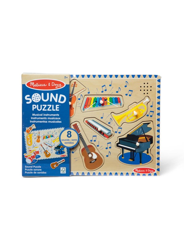 Melissa &amp; Doug Sound Puzzle Musical Instruments