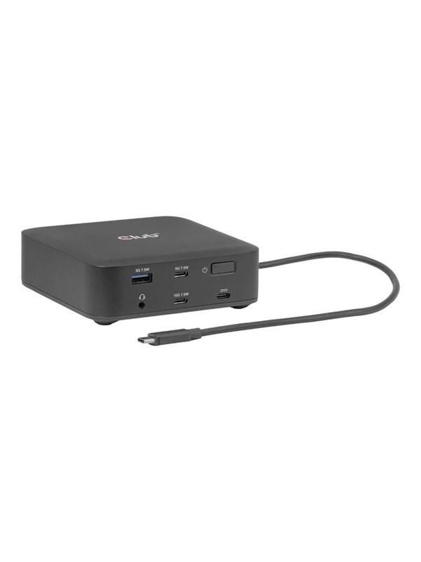 Club 3D CSV-2542 - docking station - USB - 2 x HDMI 2 x DP - 1GbE 2.5GbE