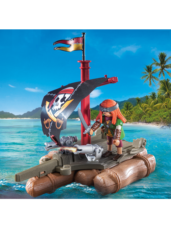 Playmobil Pirates - Piratsflotte med skatt
