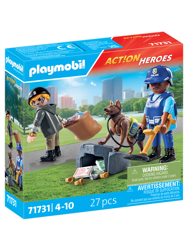 Playmobil Polissök med hund - Köp för SEK 141 - Spara 21%