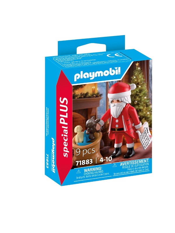 Playmobil Jultomten med önskelista
