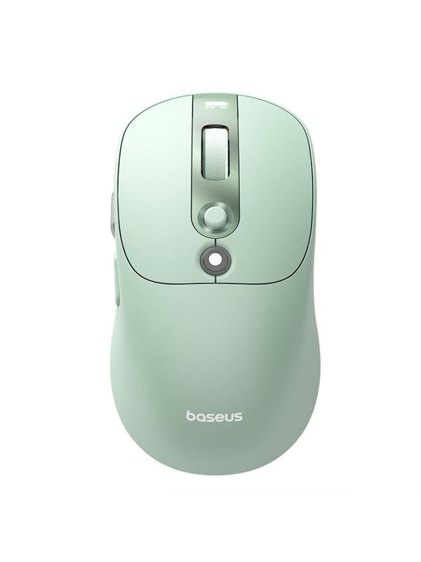Baseus Editor Wireless Computer Mouse with 800mAh Battery and Battery Status Indicator - Green - Mouse - Grön
