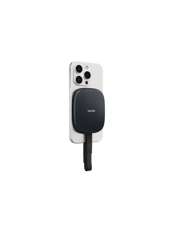 SANDISK Phone SSD (MagSafe) - 1TB - Blå - Extern SSD - USB 3.2 Gen 2