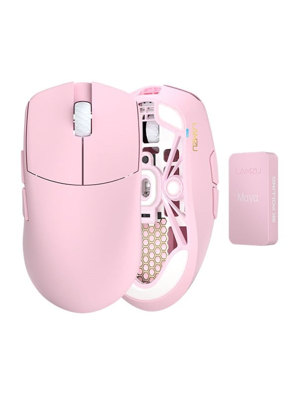 Lamzu Maya Champion Edition - Gamingmus - Optic - 6 knappar - Pink - SEK 1.199 - Spara 20%