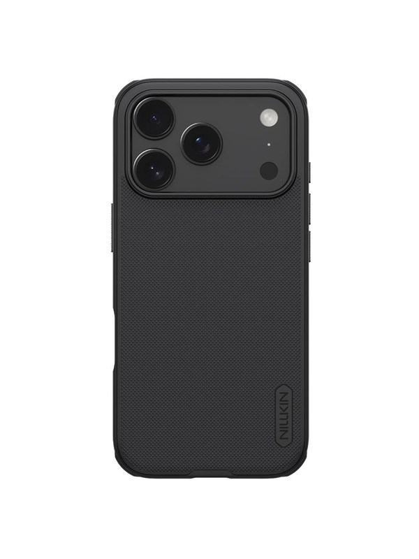 Nillkin Super Frosted Shield Pro Magnetic Case for iPhone 17 Pro Max - Black (Compatible with MagSafe)