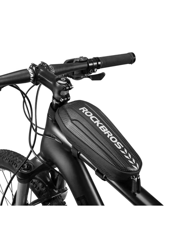 Produktfoto för Rockbros B62-1 Cykelväska för Styr eller Ram 3 L - Svart