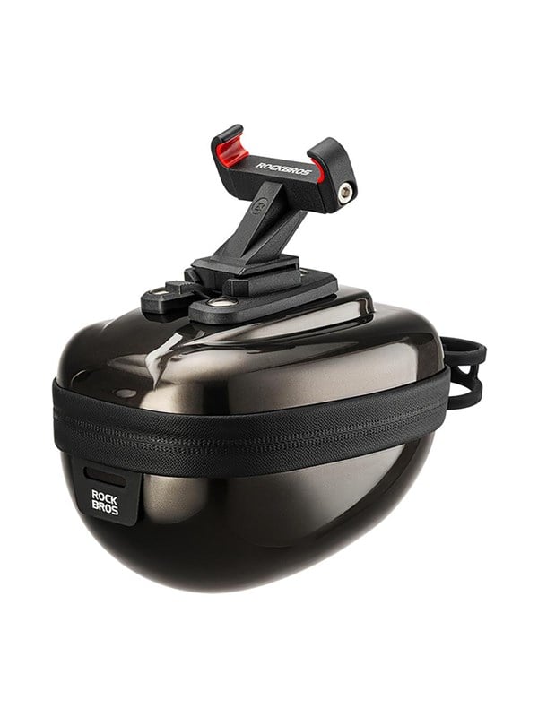 Rockbros Rigid Hard Shell Compact Saddle Bag 0.4 L - Black