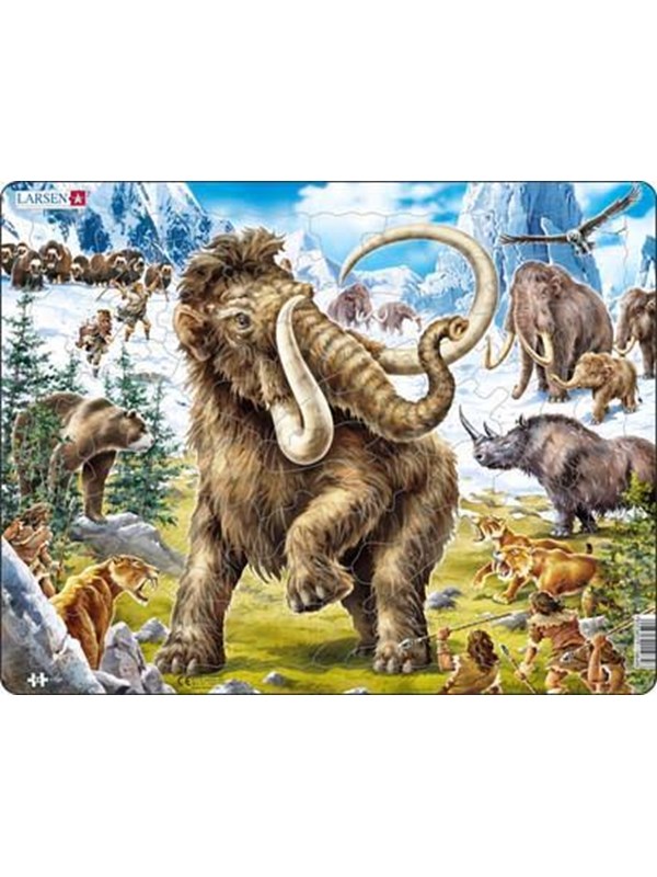 Larsen Puzzles Puzzle Mammoth - 64 pieces Maxi (36.5x28.5 cm) 2D Pussel