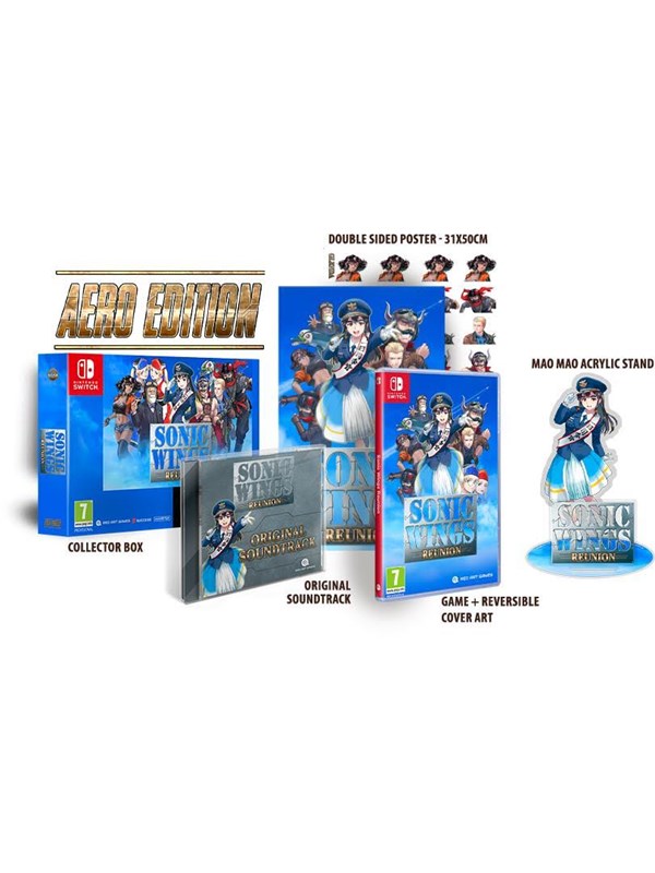 Sonic Wings Reunion (Collector's Edition) - Nintendo Switch - Shoot 'em up
