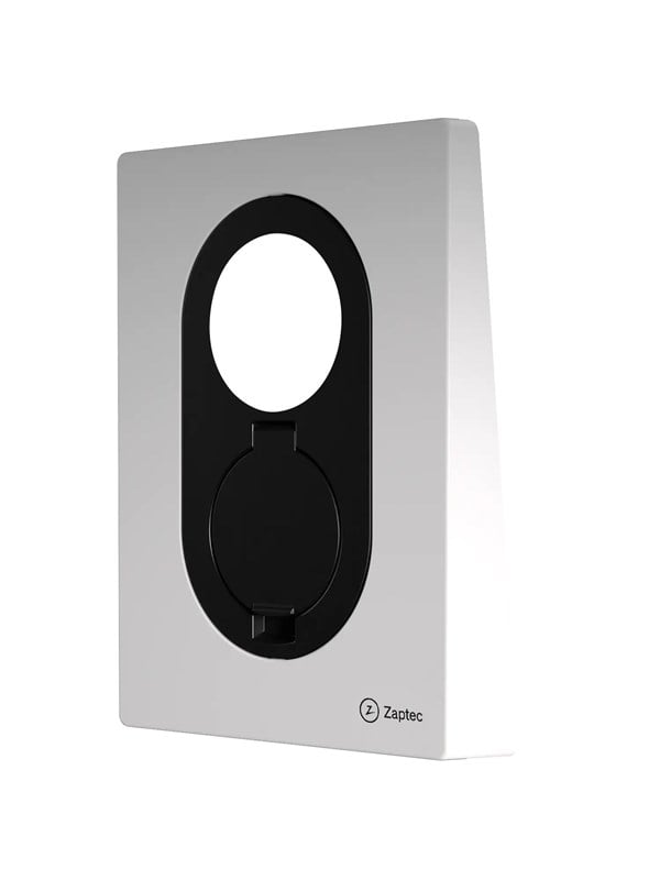 Zaptec GO Front Cover, Cloud white