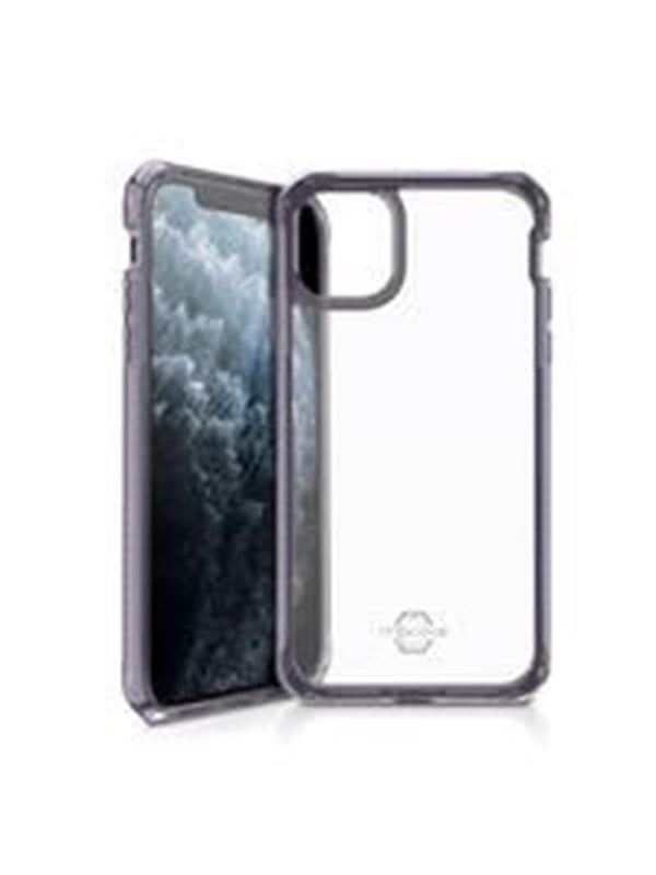 ITSKINS HYBRID CLEAR cover for iPhone 11 Pro / XS / X®. Light purple and transparent