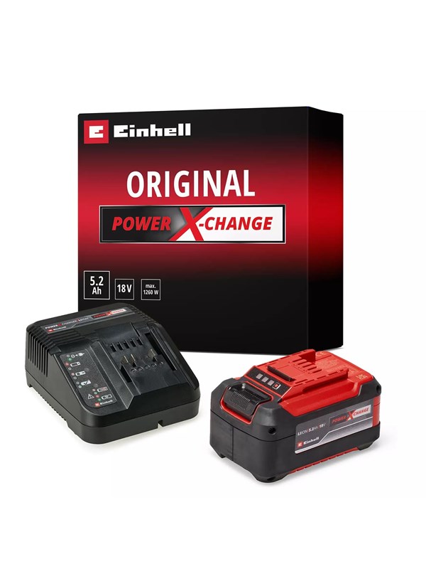 Einhell 5.2 Ah PXC Starter-Kit battery charger