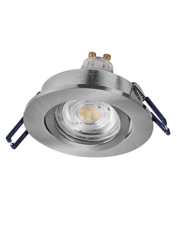 Osram SMART+ MATTER LED Spot Recess GU10 Adjustable 4.7W RGBW Satin Nickel