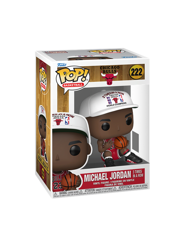 Funko! - Funko POP Vinyl Bulls Michael Jordan 3x in a Row - Figur