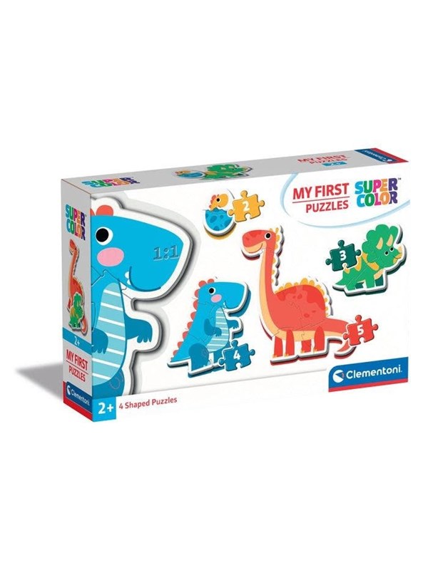 Clementoni Puzzle My first Dinosaurs 2-3-4-5 pieces Golv