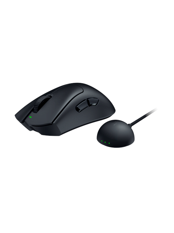 Produktfoto för Razer DeathAdder V4 Pro trådlös gamingmus (svart)