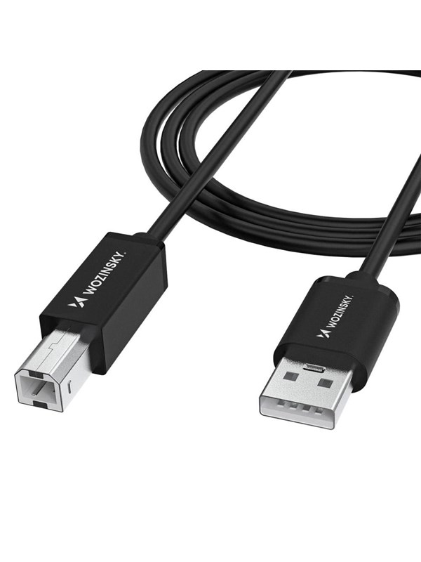 Wozinsky WKDDY3S USB-B - USB-A 480Mb/s Cable 2m - Black
