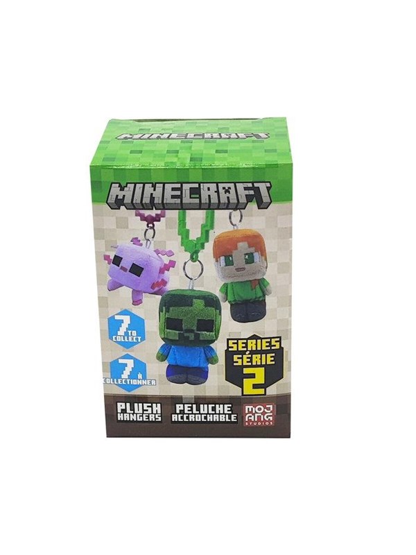 Licensed Collectibles Lic. Minecraft Plush HNGR 9CM - assorted