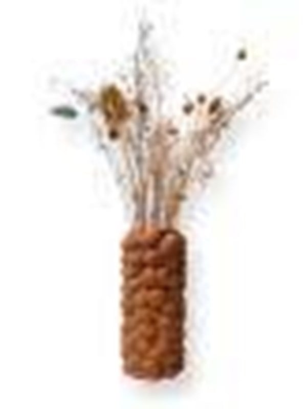 Simiu PUFFRA - Vase - 20cm - Caramel