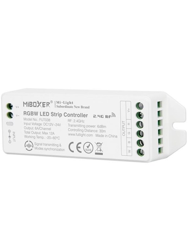 Miboxer LED Controller - RGB-W - DC12/24V - 2.4GHz RF